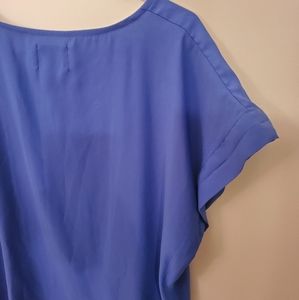 Simply Styled Blue Blouse